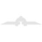 Ekena Millwork Ericson Architectural Grade PVC Gable Bracket, 84"W x 17 1/2"H x 2"D x 6"F, 5/12 Pitch GBP084X18X0206ERI00 - alternate 5